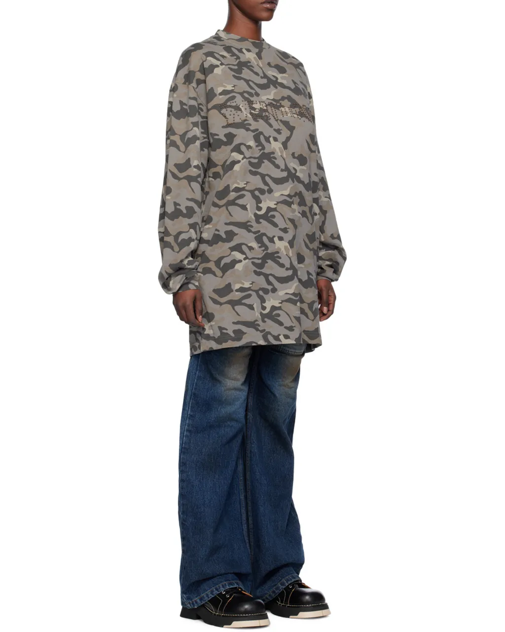 Camouflage Long-Sleeved T-Shirt