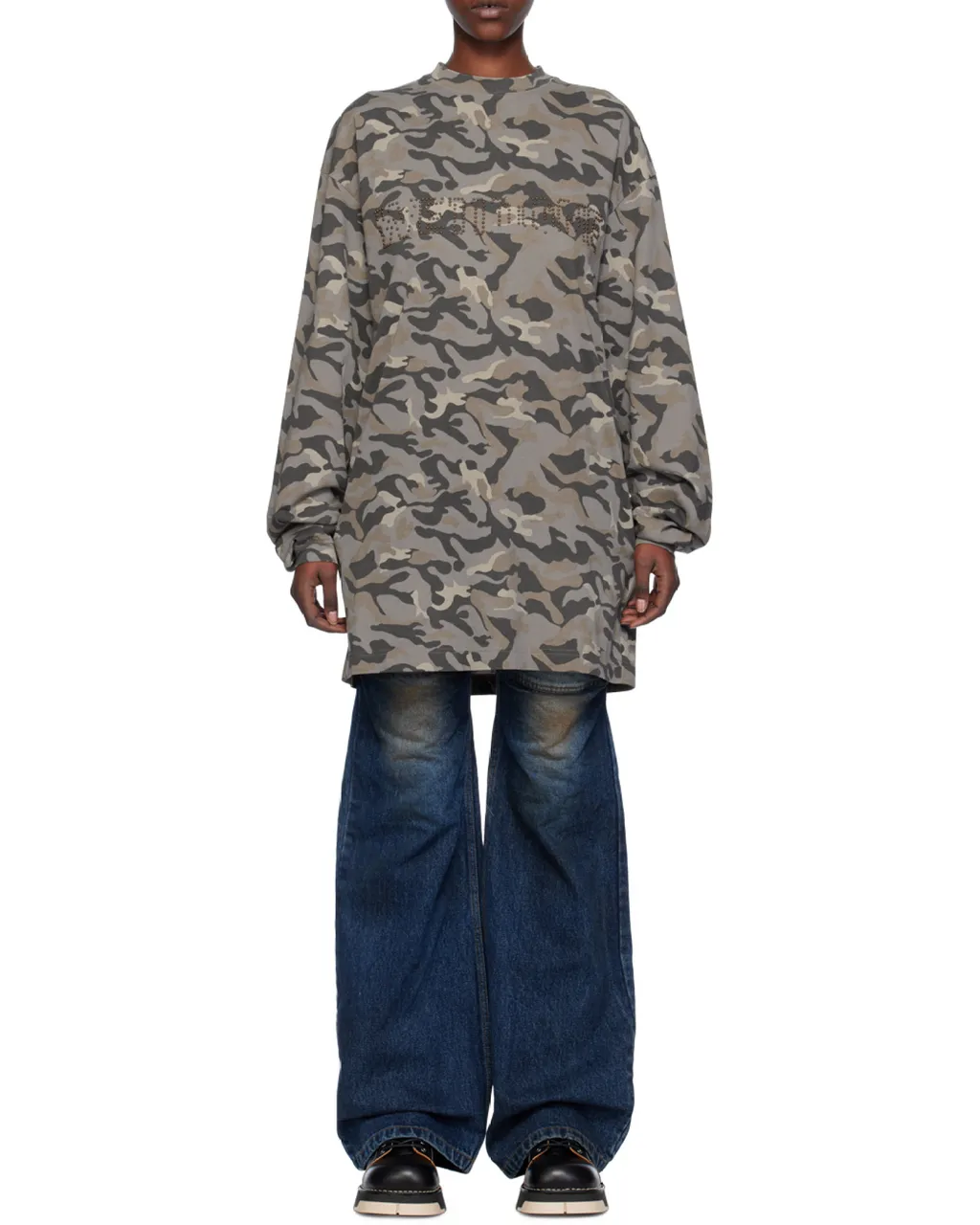 Camouflage Long-Sleeved T-Shirt