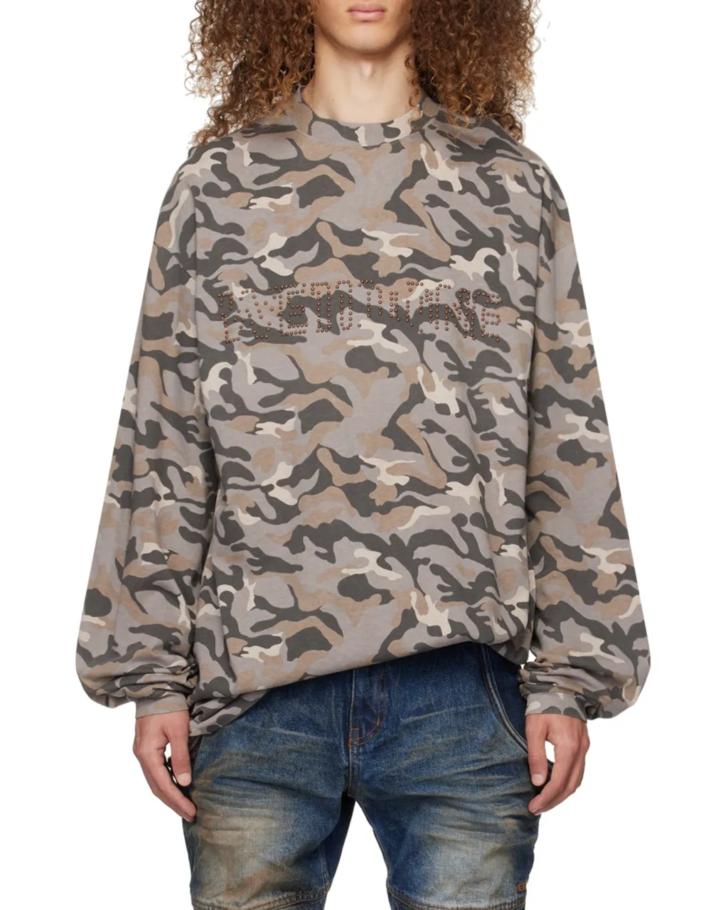 Camouflage Long-Sleeved T-Shirt