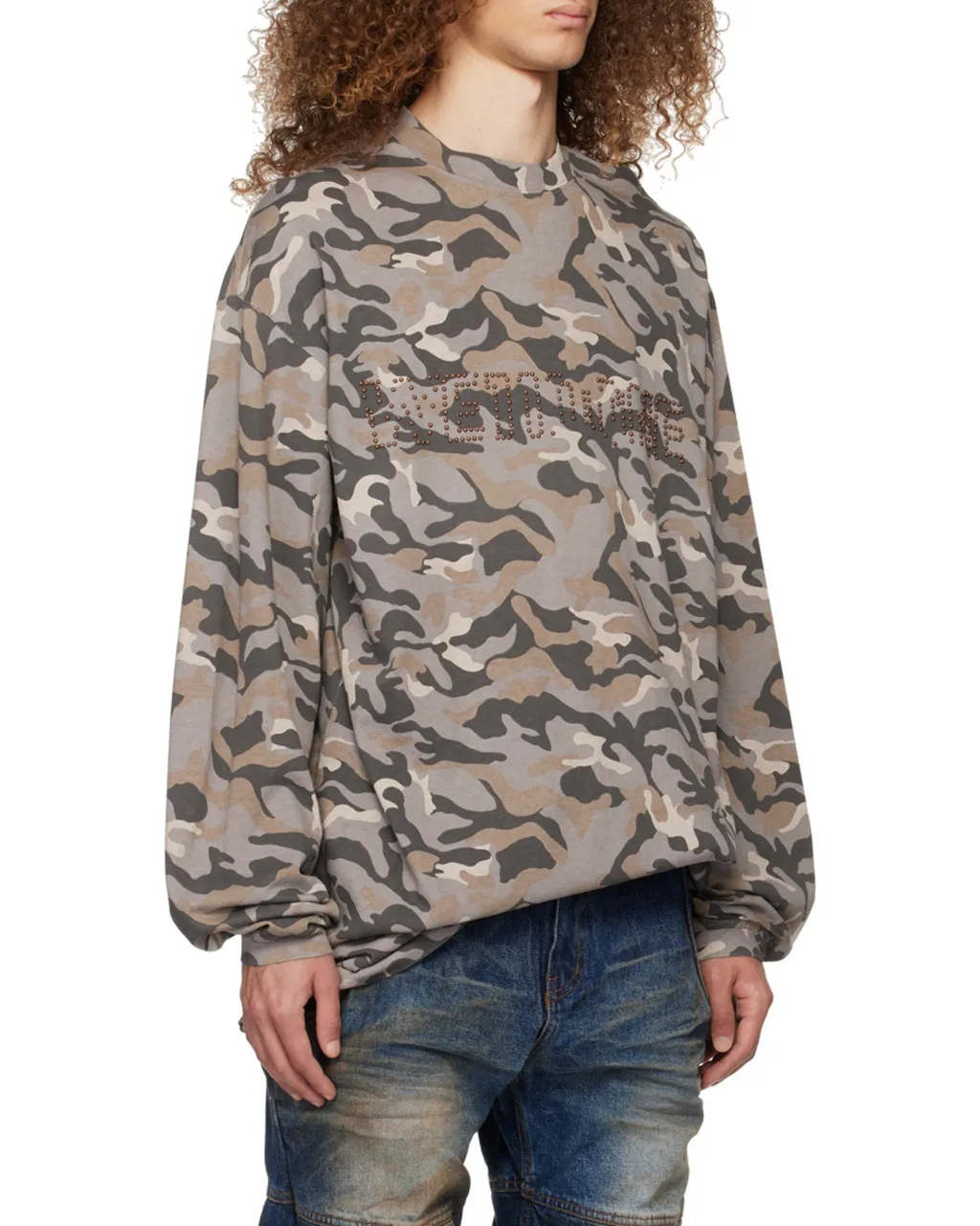 Camouflage Long-Sleeved T-Shirt
