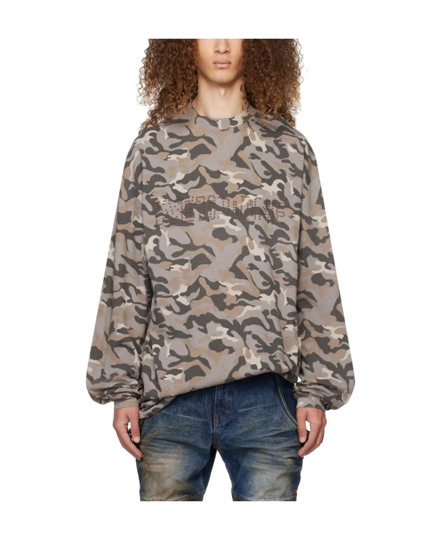 Camouflage Long-Sleeved T-Shirt