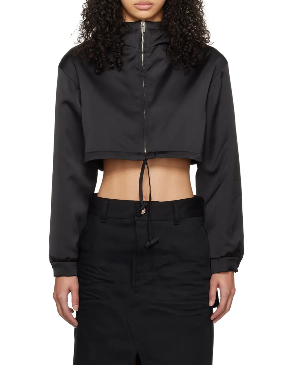 Cropped Hooded Sweater