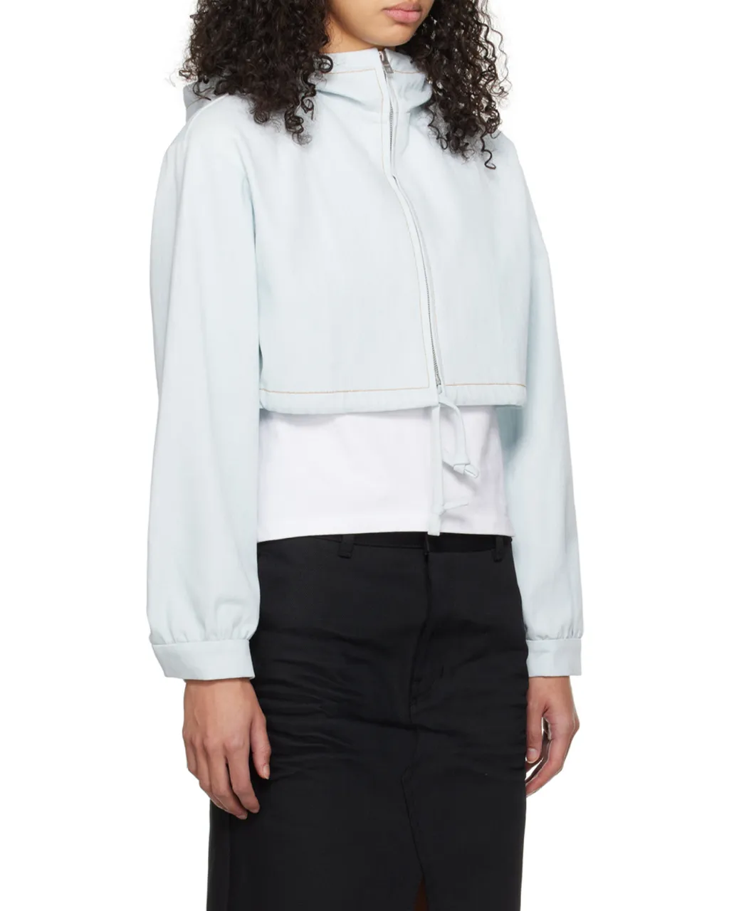 Cropped Hooded Sweater