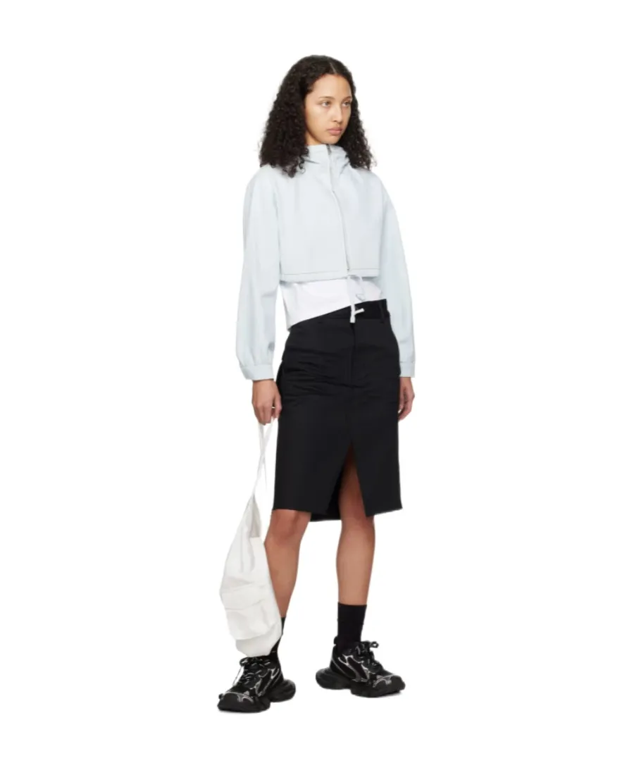 Cropped Hooded Sweater