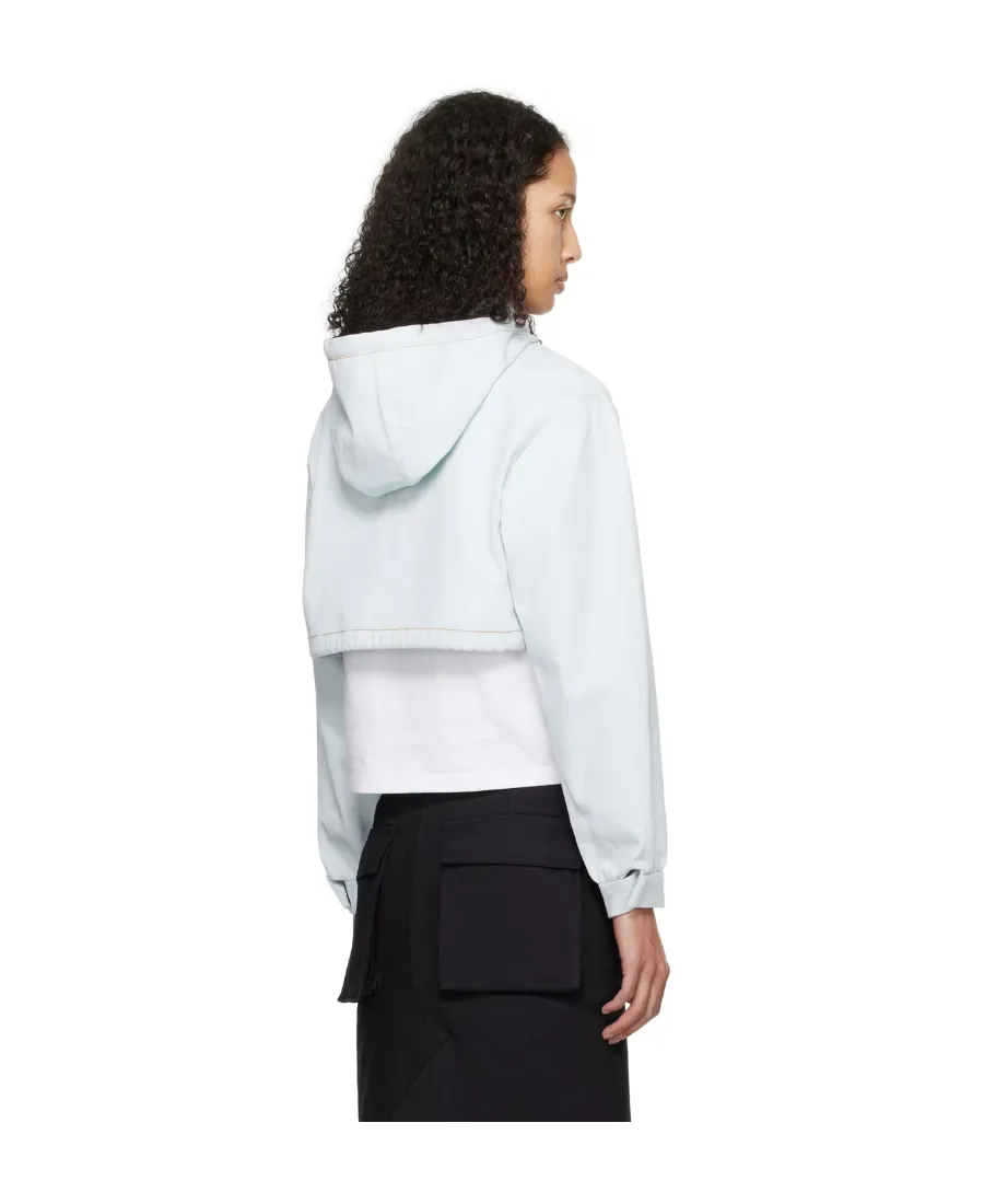Cropped Hooded Sweater