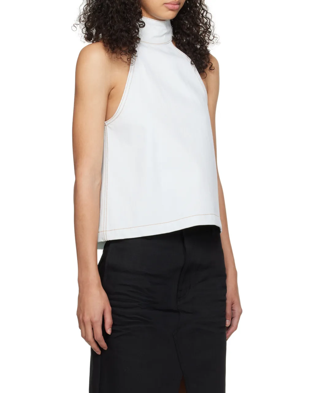 Sleeveless Neck Vest