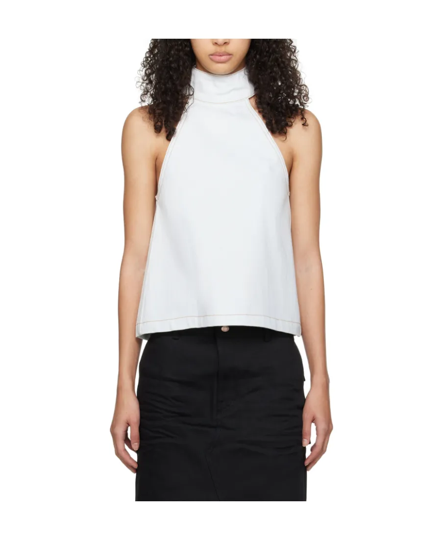 Sleeveless Neck Vest