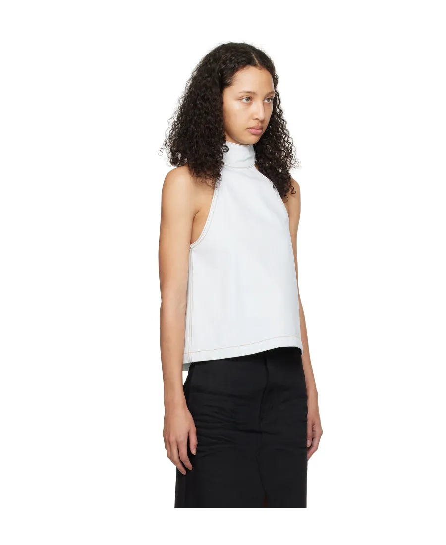 Sleeveless Neck Vest