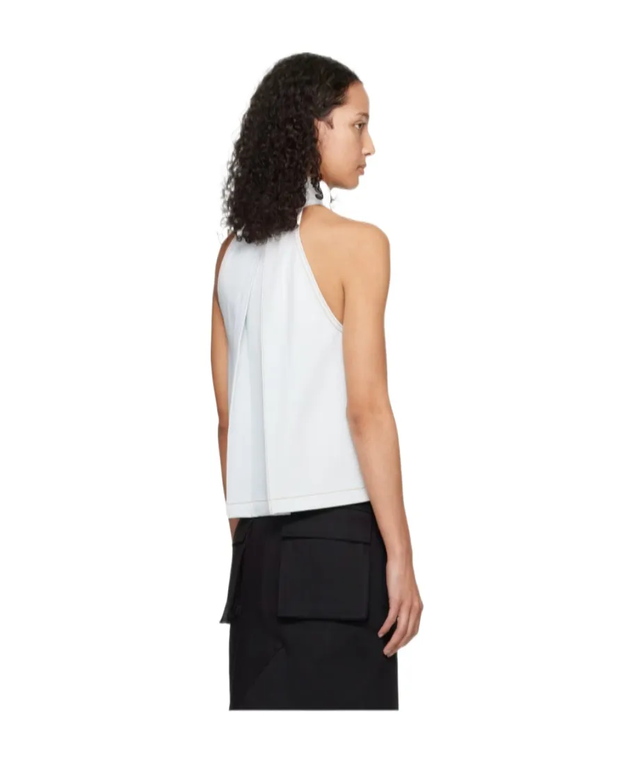 Sleeveless Neck Vest
