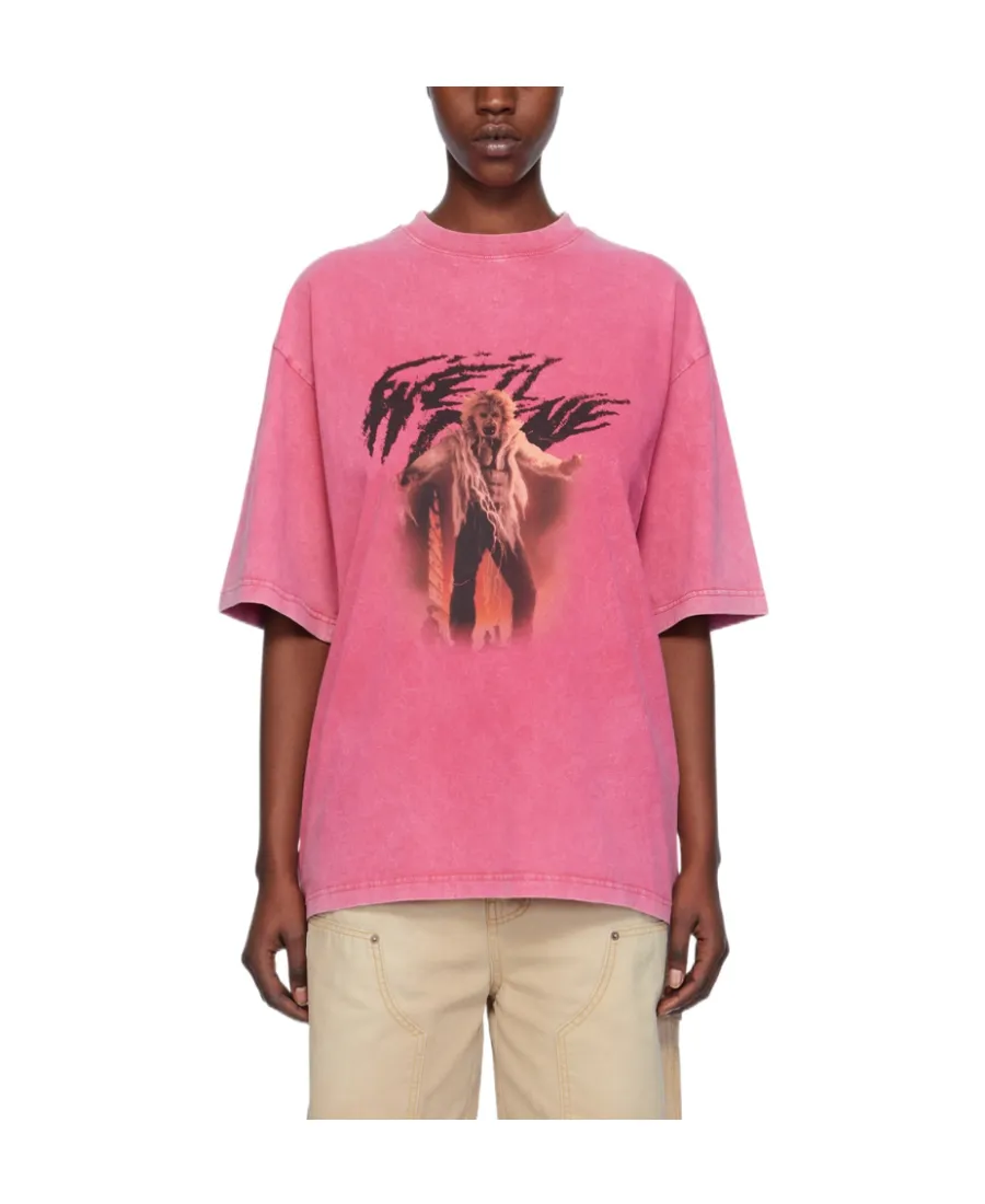 Graphic-Print Cotton T-Shirt