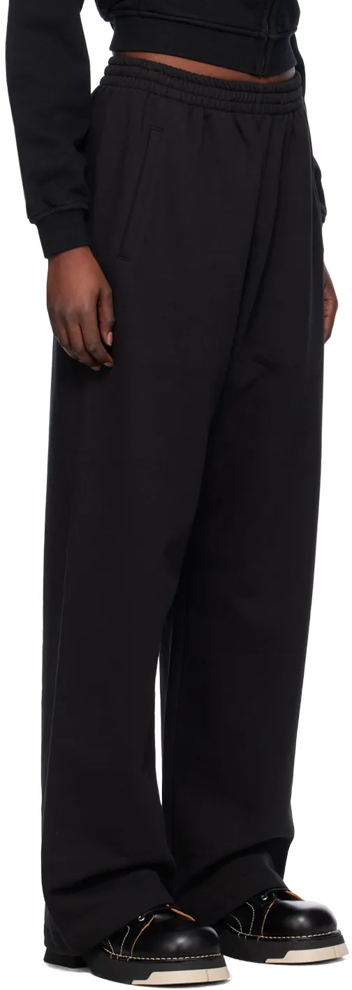 Loose Fit Pleated Detail Sweatpants