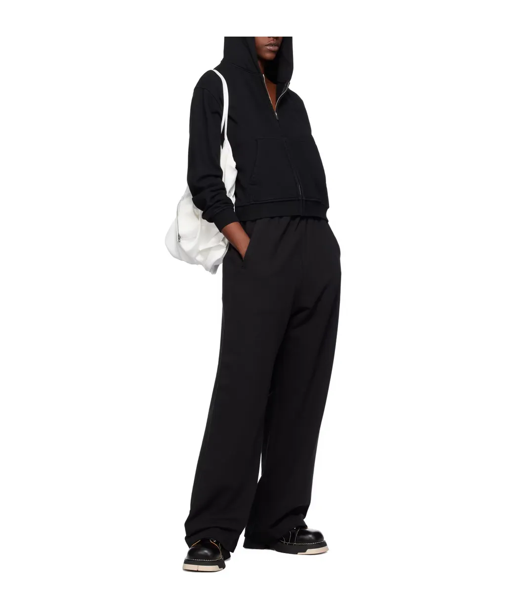 Loose Fit Pleated Detail Sweatpants
