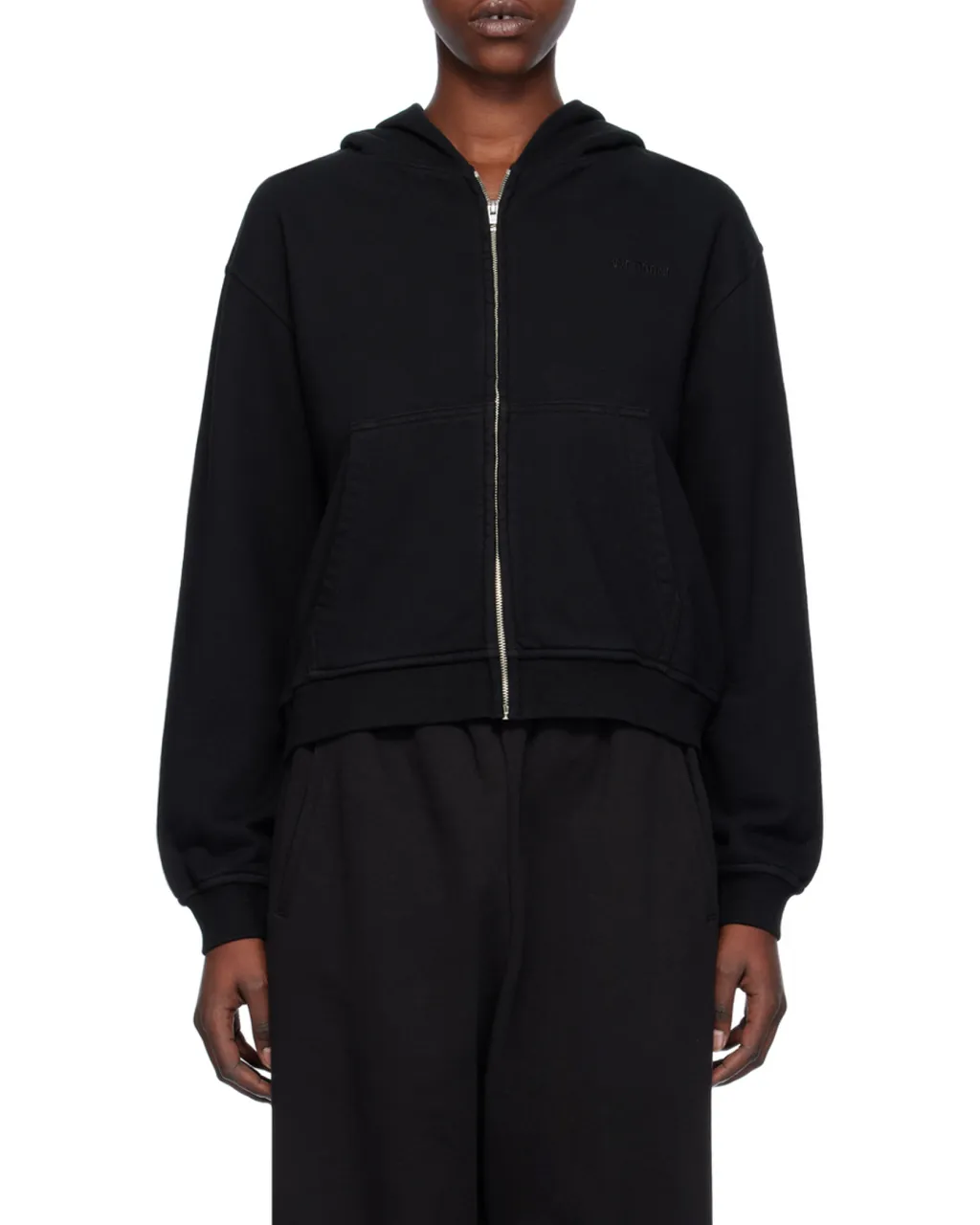 Zipper Hooded Sweater