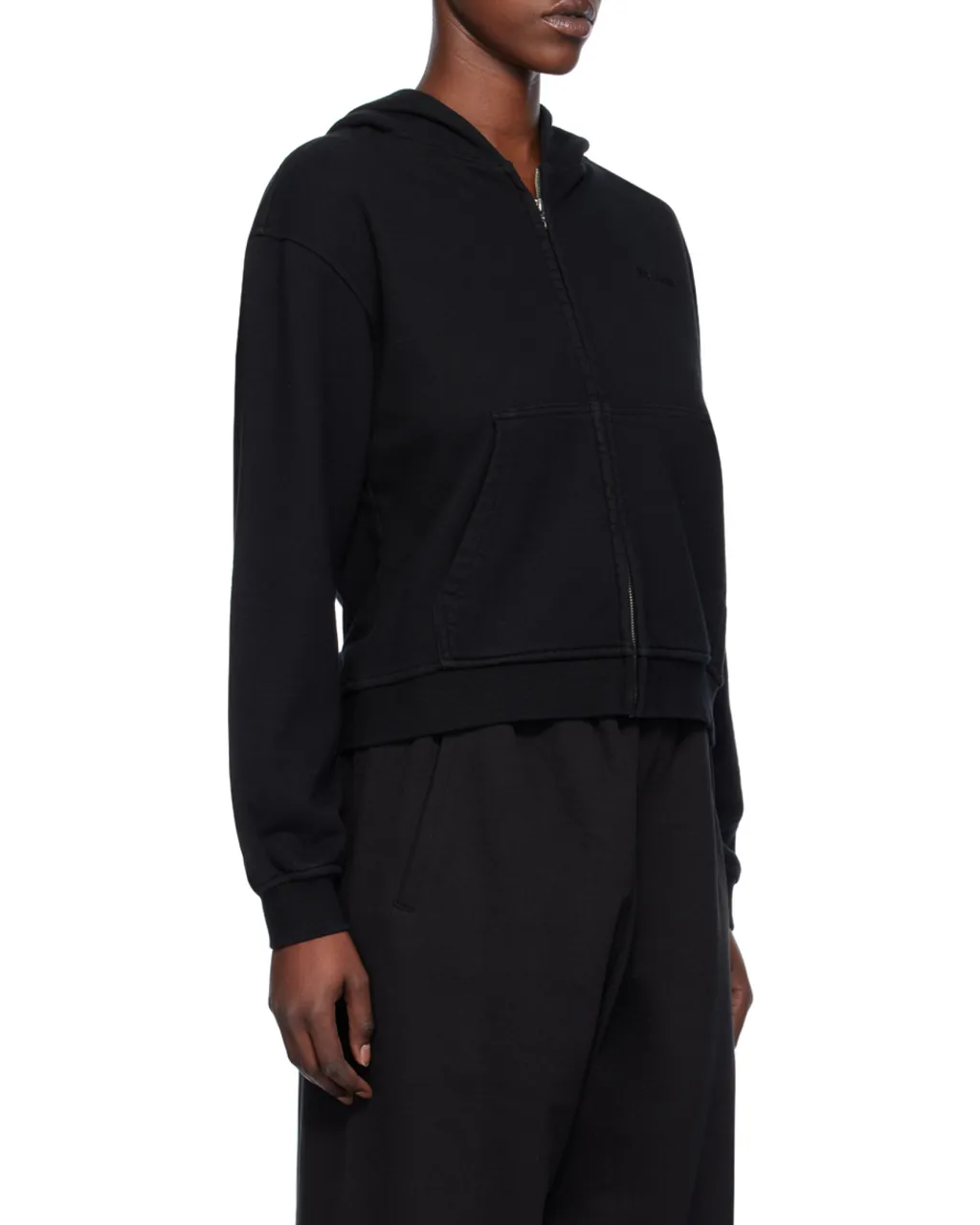 Zipper Hooded Sweater