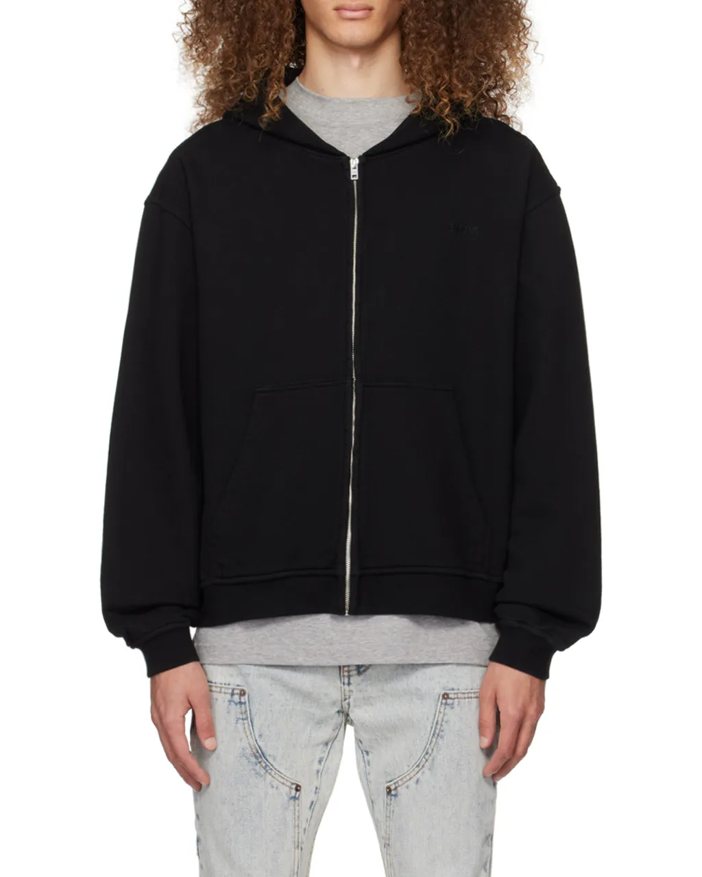 Zipper Hooded Sweater