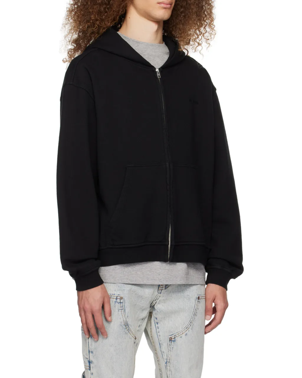 Zipper Hooded Sweater