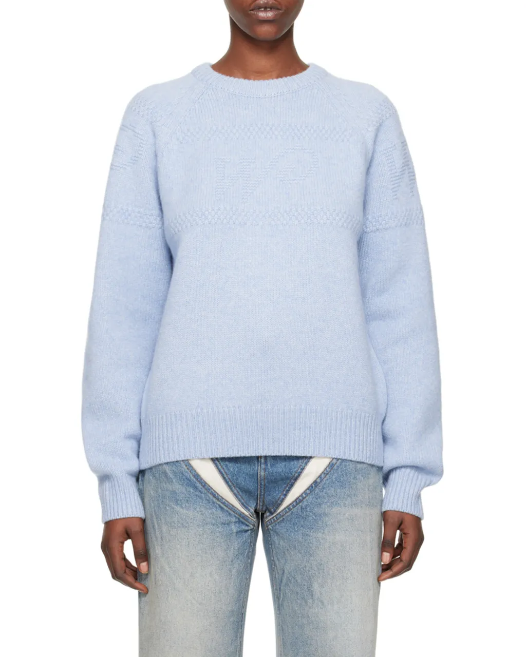 Round Neck Long-Sleeved Sweater
