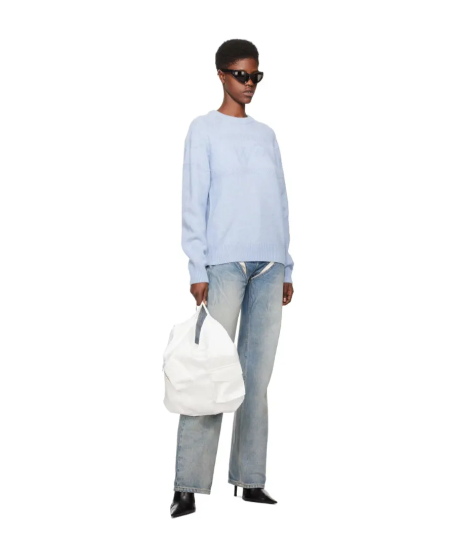 Round Neck Long-Sleeved Sweater
