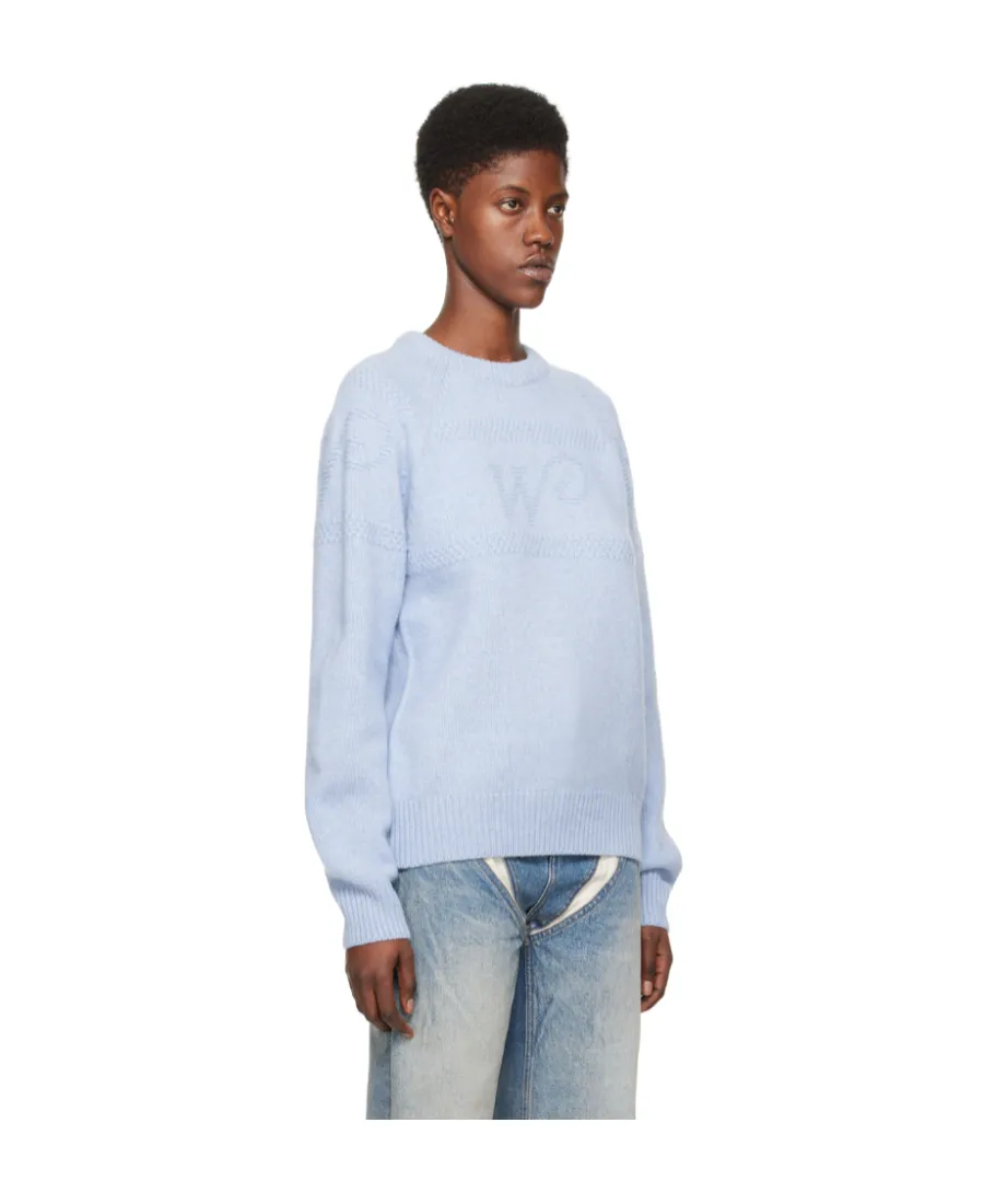 Round Neck Long-Sleeved Sweater