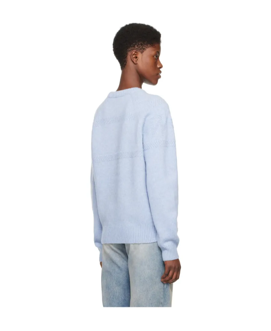 Round Neck Long-Sleeved Sweater