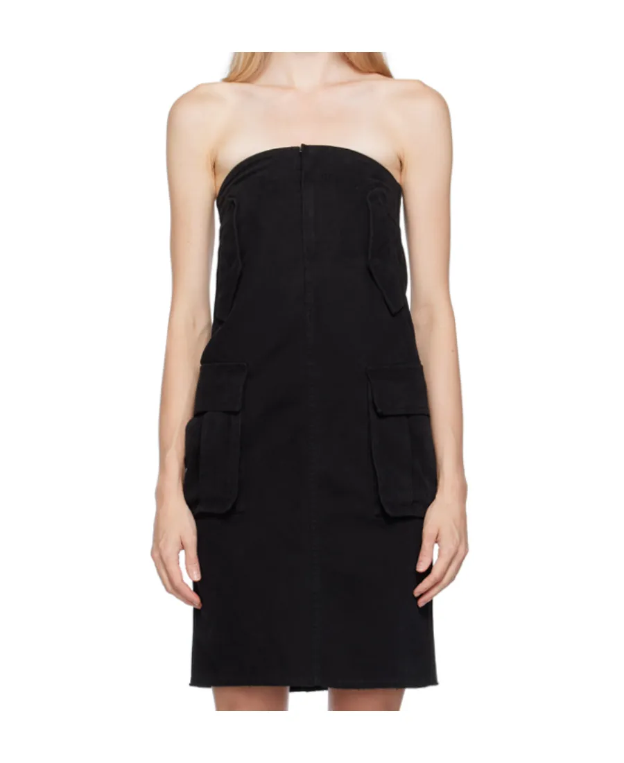 Cargo Denim Dress