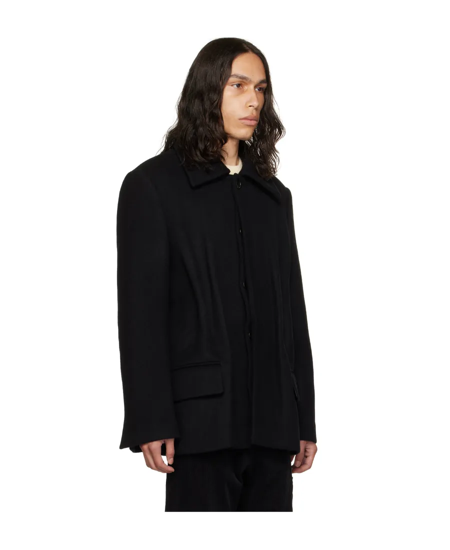 Lapel Shoulder Pads Casual Jacket