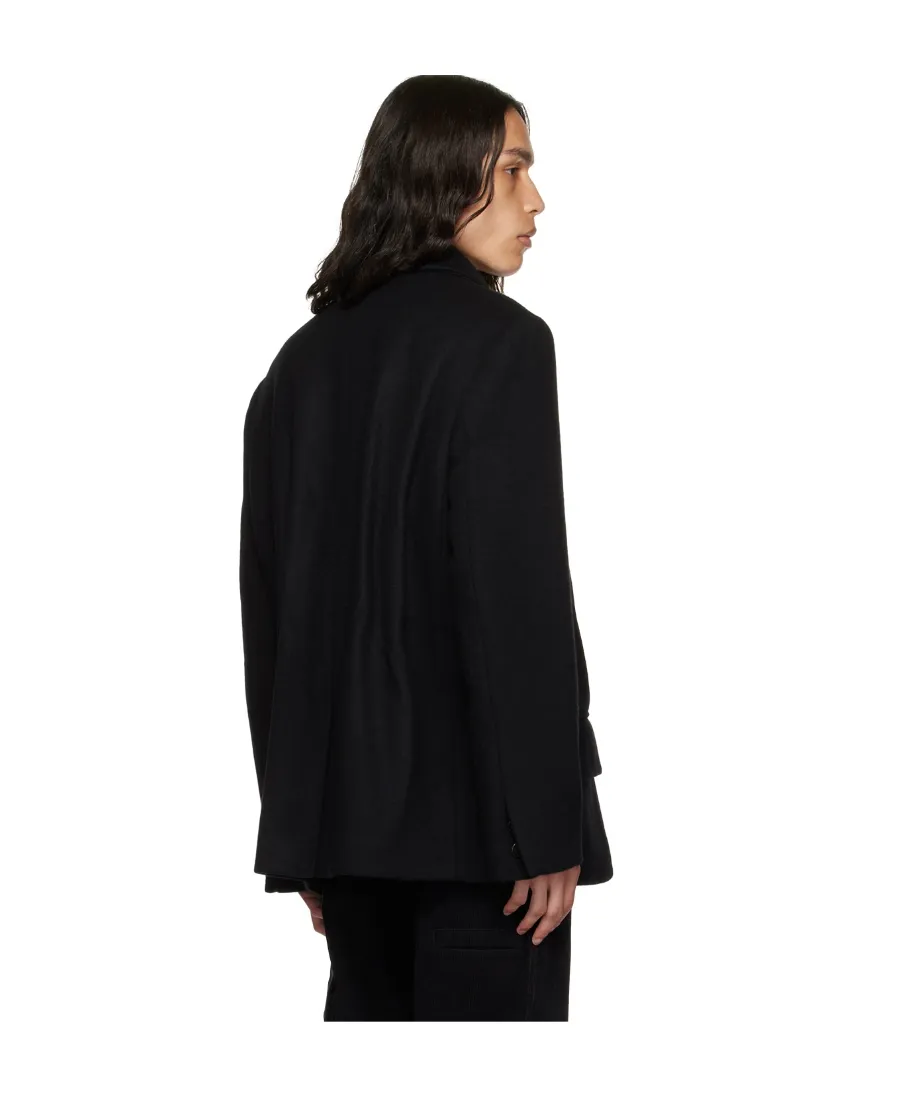 Lapel Shoulder Pads Casual Jacket