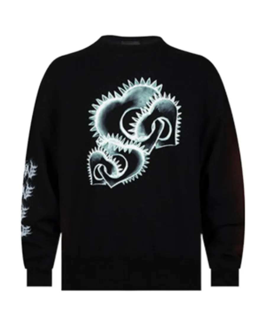 Graphic-Print Cotton Sweatshirt