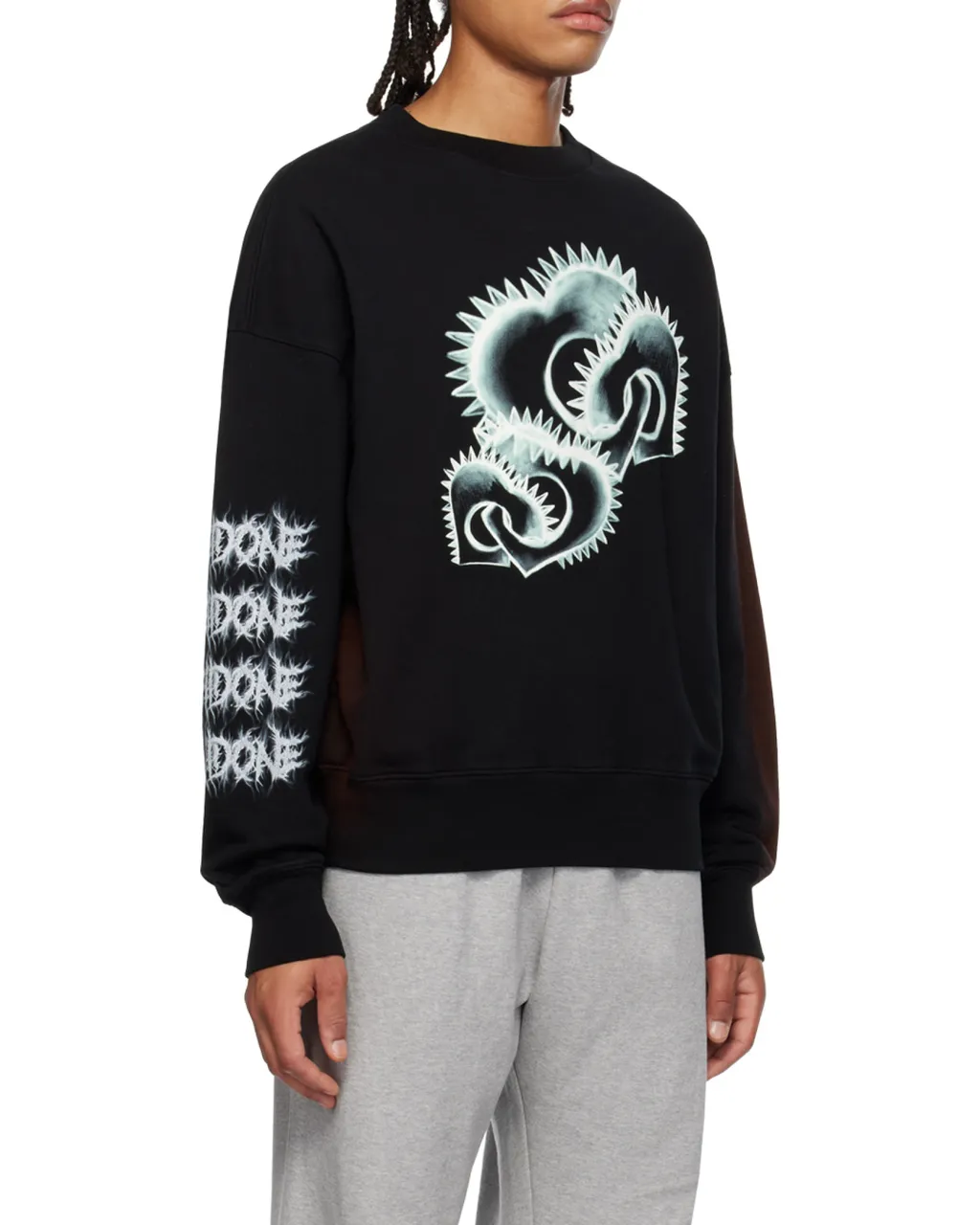 Graphic-Print Cotton Sweatshirt