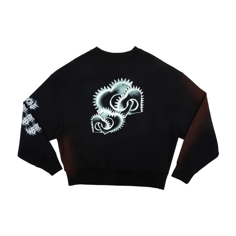 Graphic-Print Cotton Sweatshirt