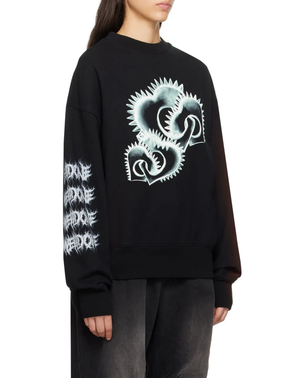 Graphic-Print Cotton Sweatshirt