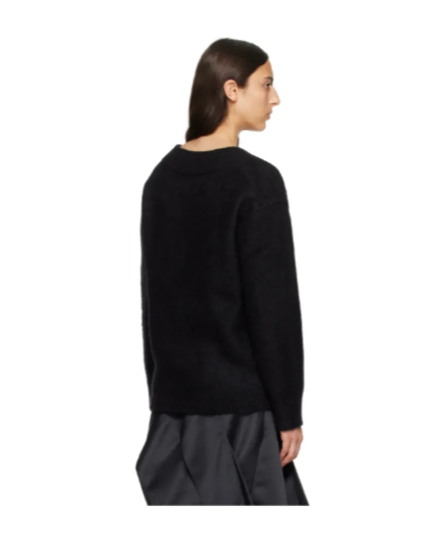 V-Neck Mohair-Blend Jumper