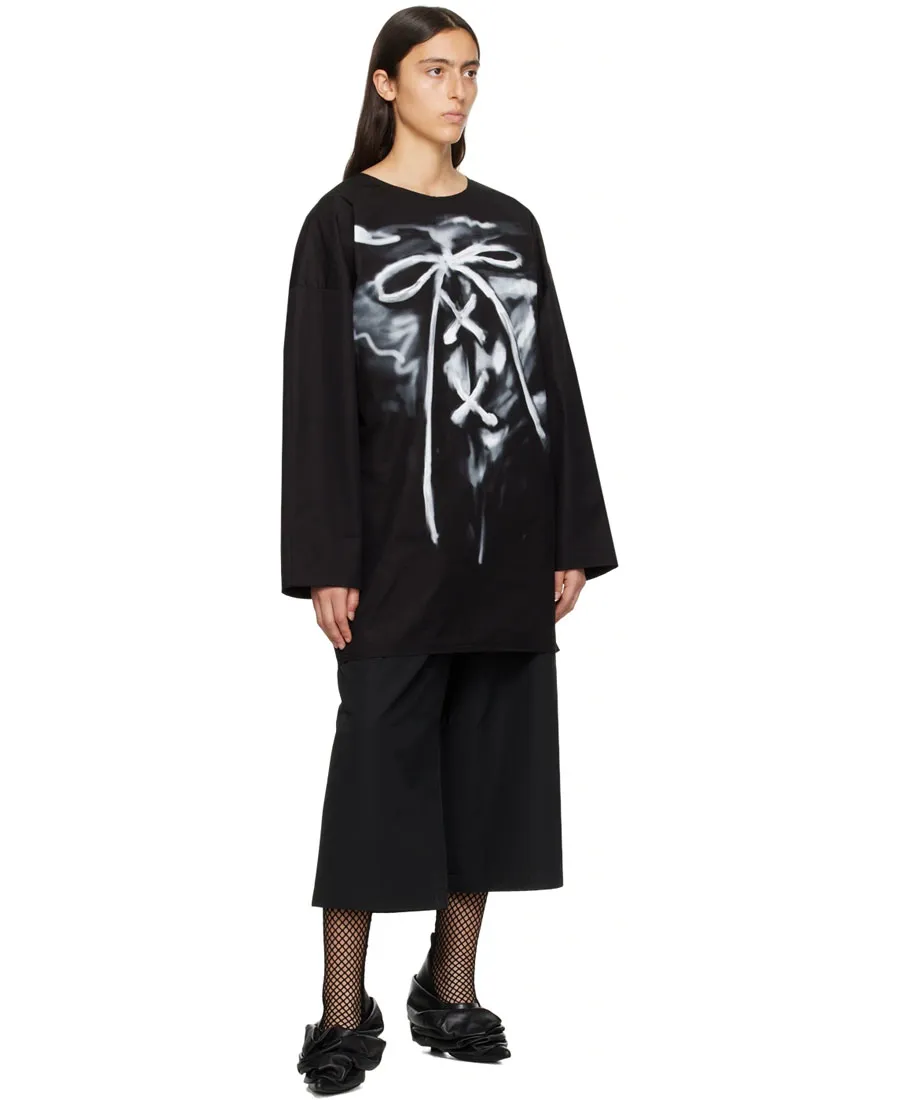 Painterly-Print Cotton T-Shirt