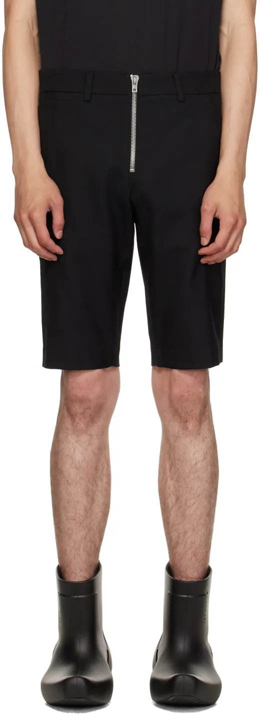 Slim-Fit Belt-Loop Shorts