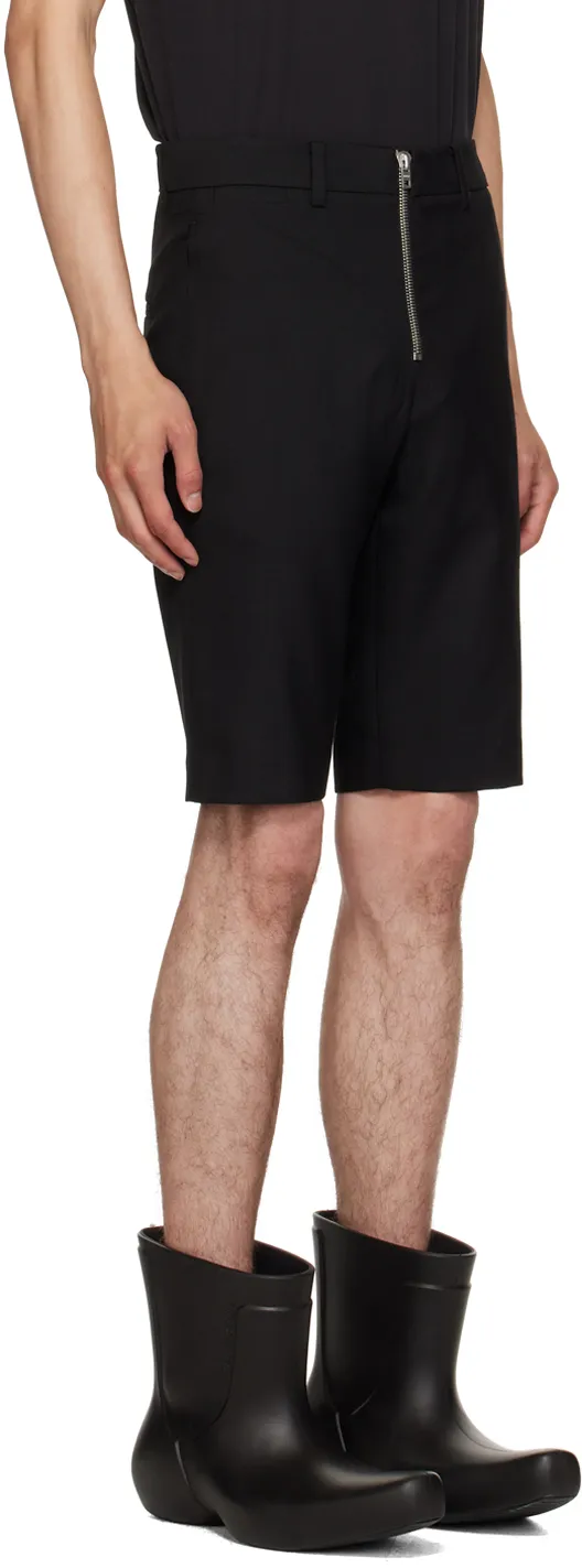 Slim-Fit Belt-Loop Shorts