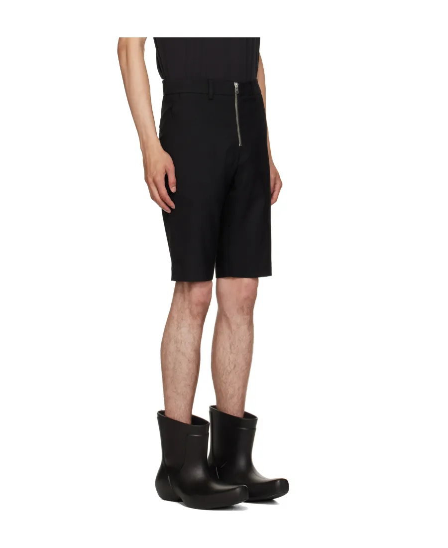 Slim-Fit Belt-Loop Shorts