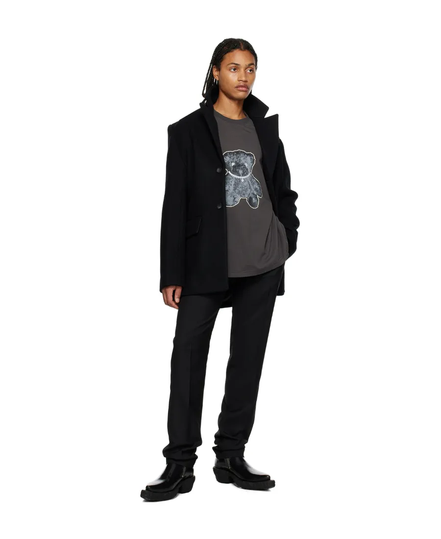 Single-Breasted Wool Blazer