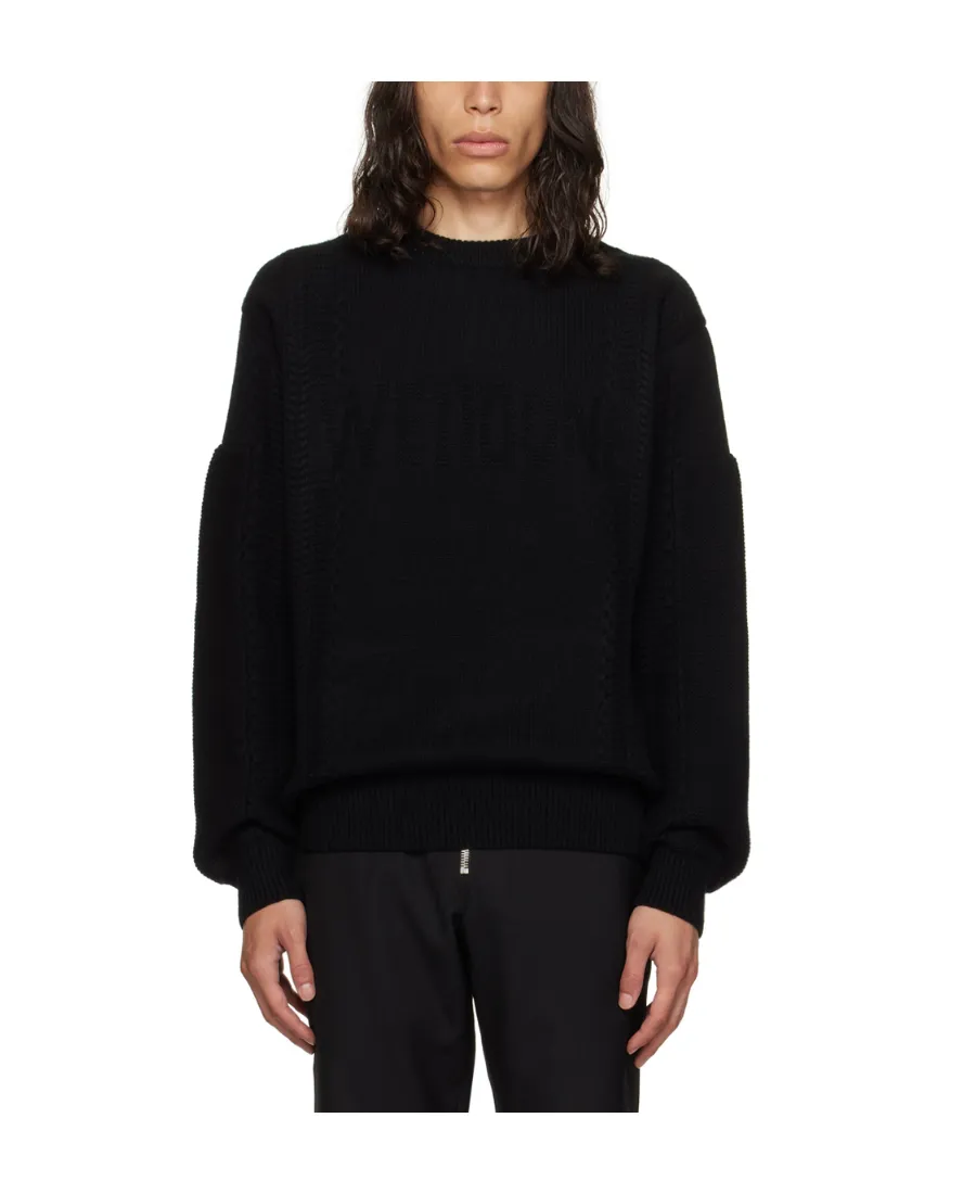 Rib Knit Round Neck Sweater