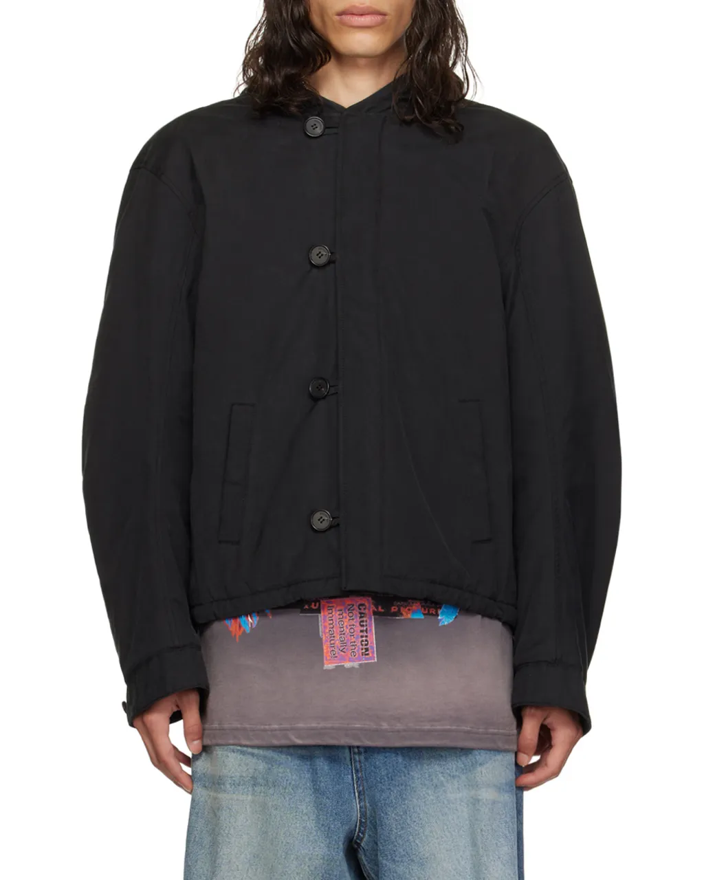 Hooded Long-Sleeved Casual Jacket