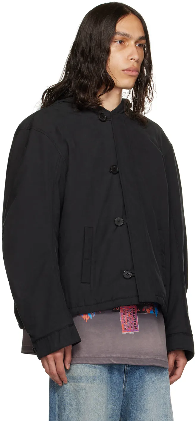Hooded Long-Sleeved Casual Jacket
