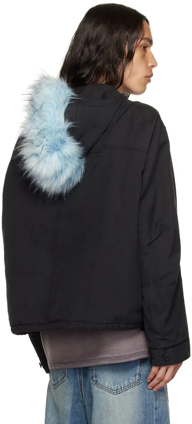 Hooded Long-Sleeved Casual Jacket