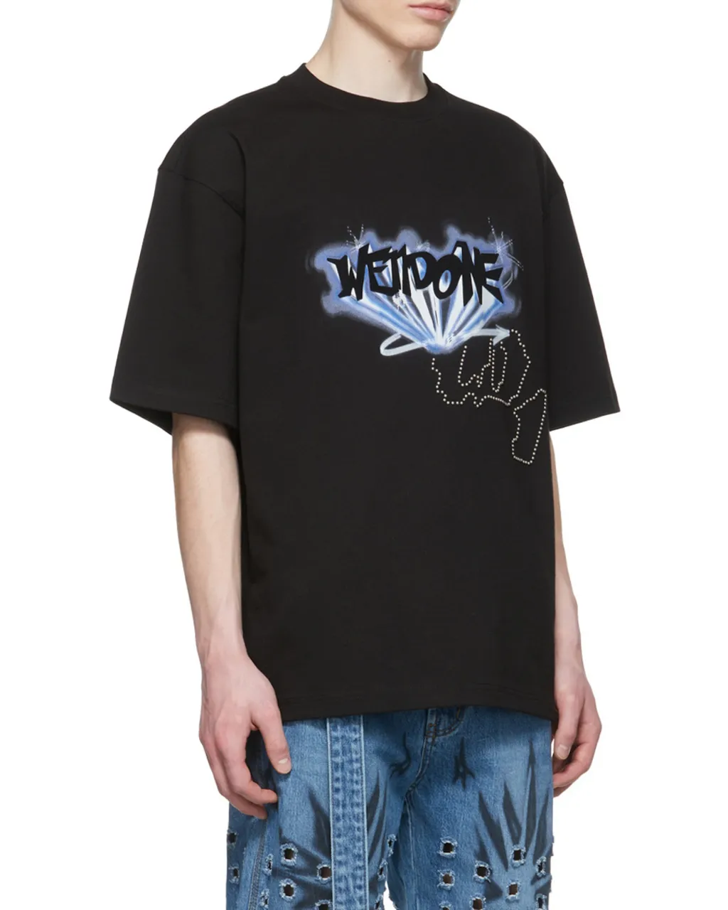 Graffiti Logo-Print T-Shirt