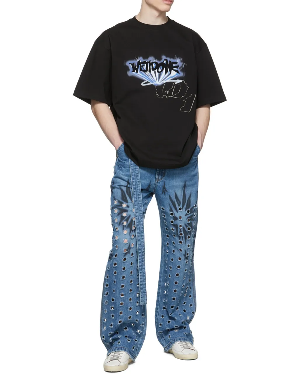 Graffiti Logo-Print T-Shirt