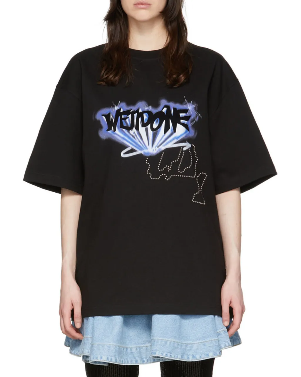 Graffiti Logo-Print T-Shirt