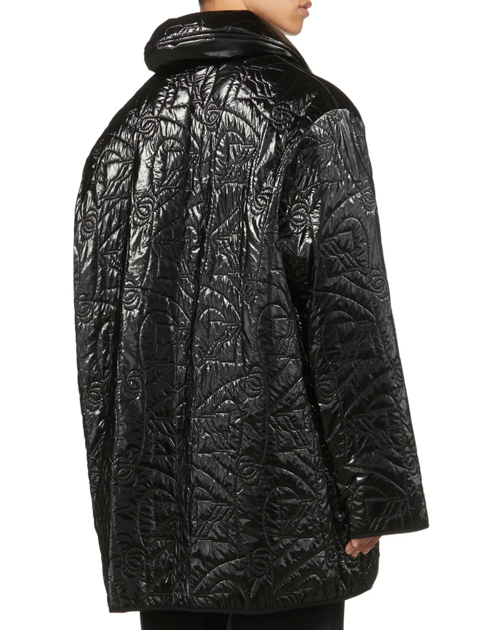 Oversized Quilted Casual Jacket