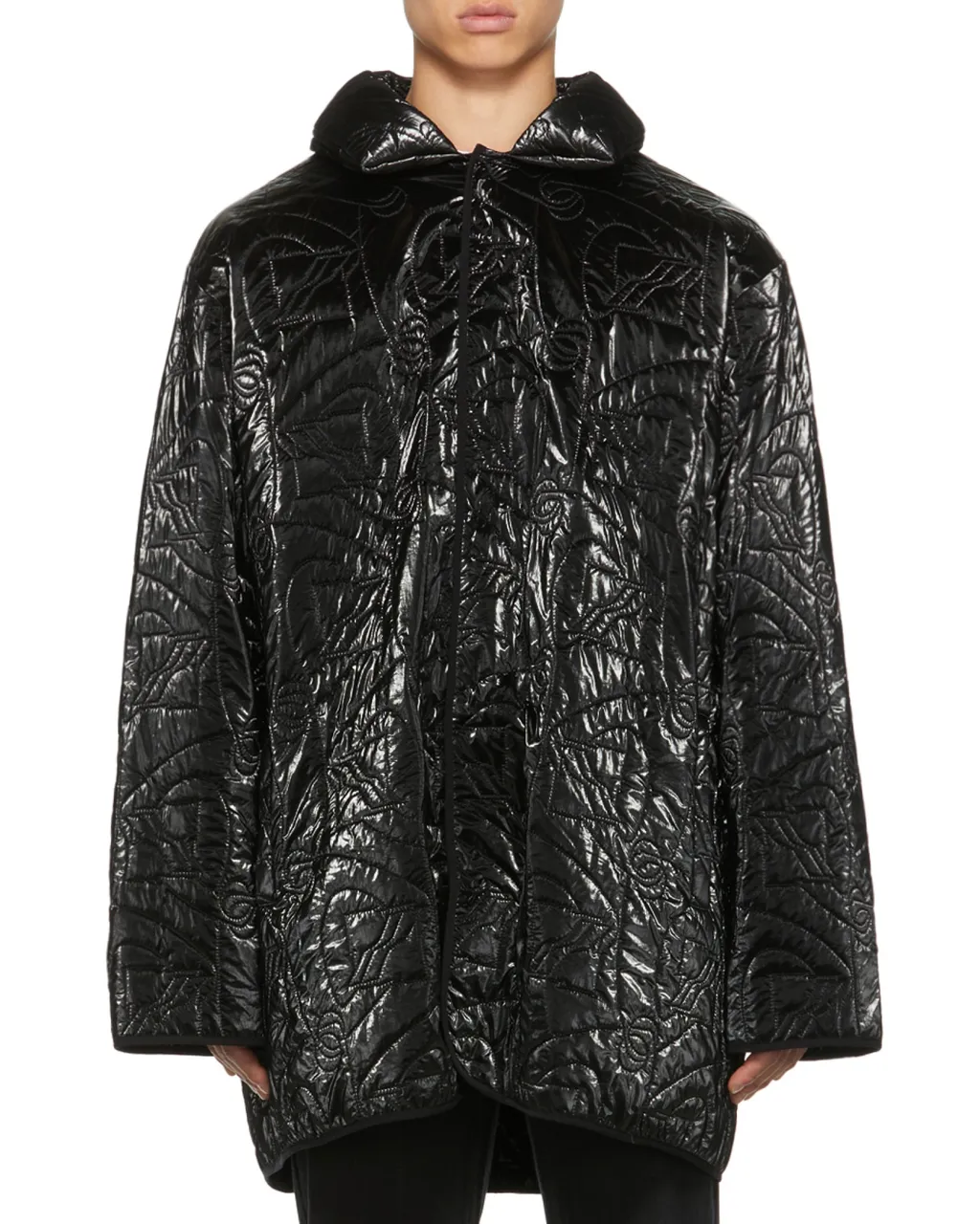 Oversized Quilted Casual Jacket