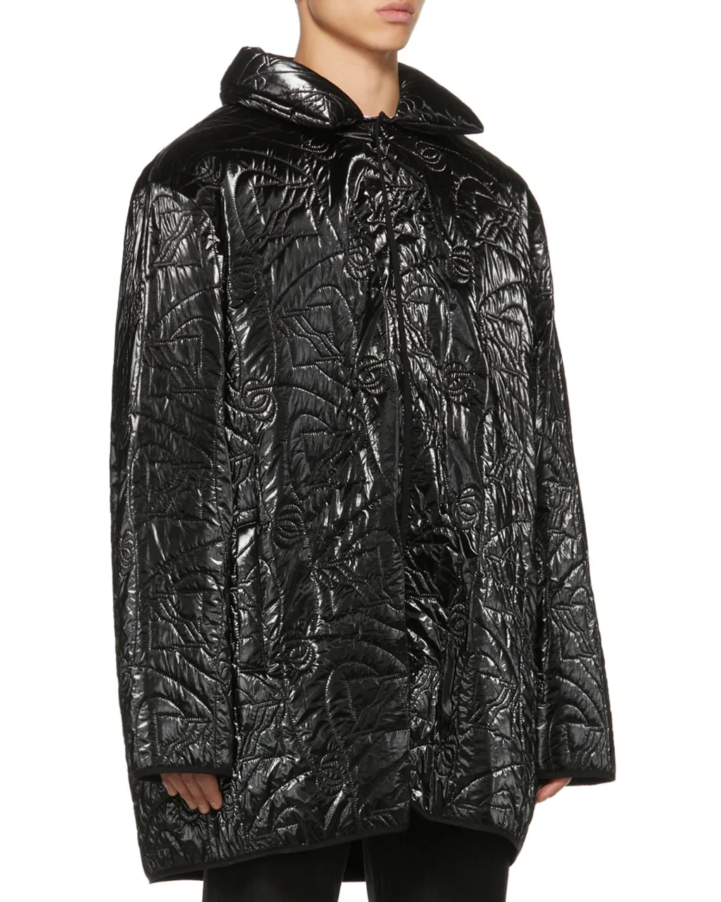 Oversized Quilted Casual Jacket