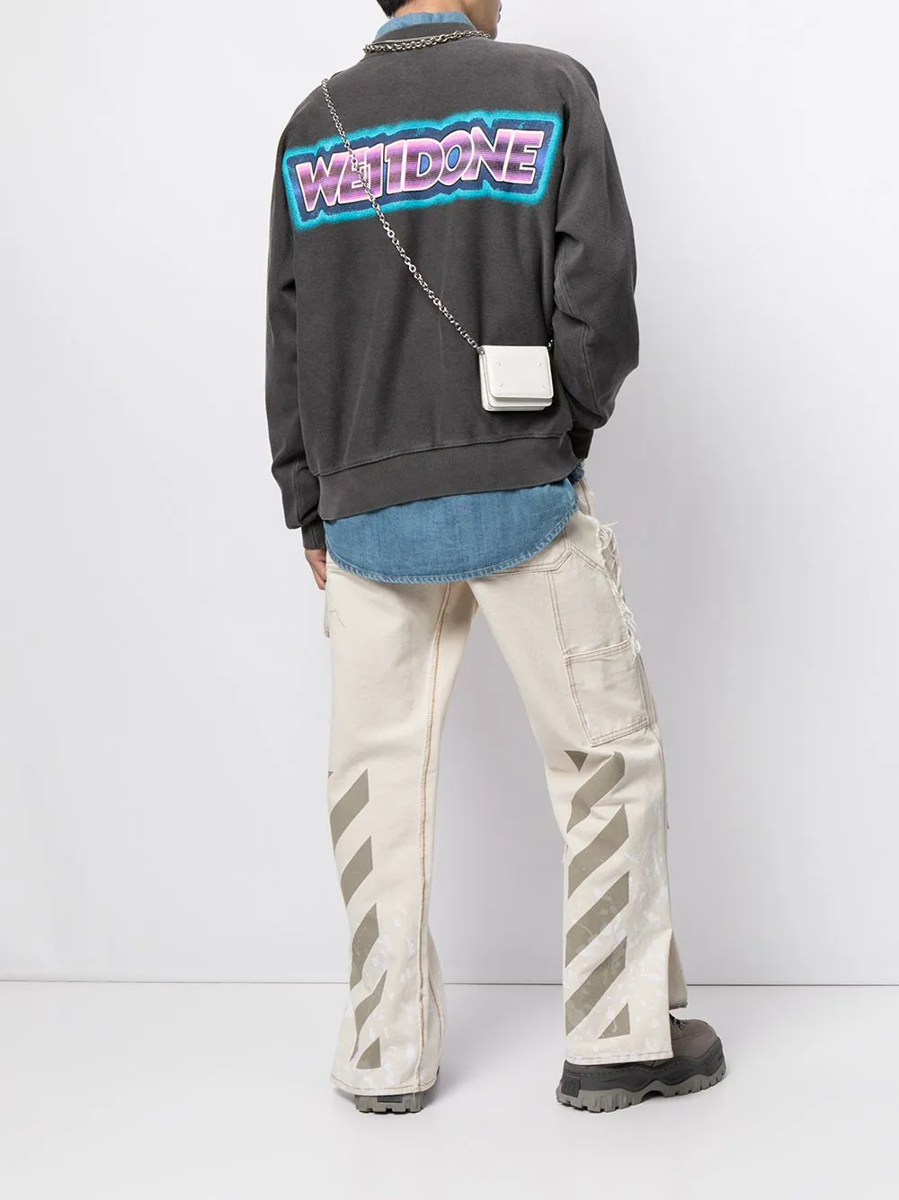 Chest Logo-Patch Sweatshirt