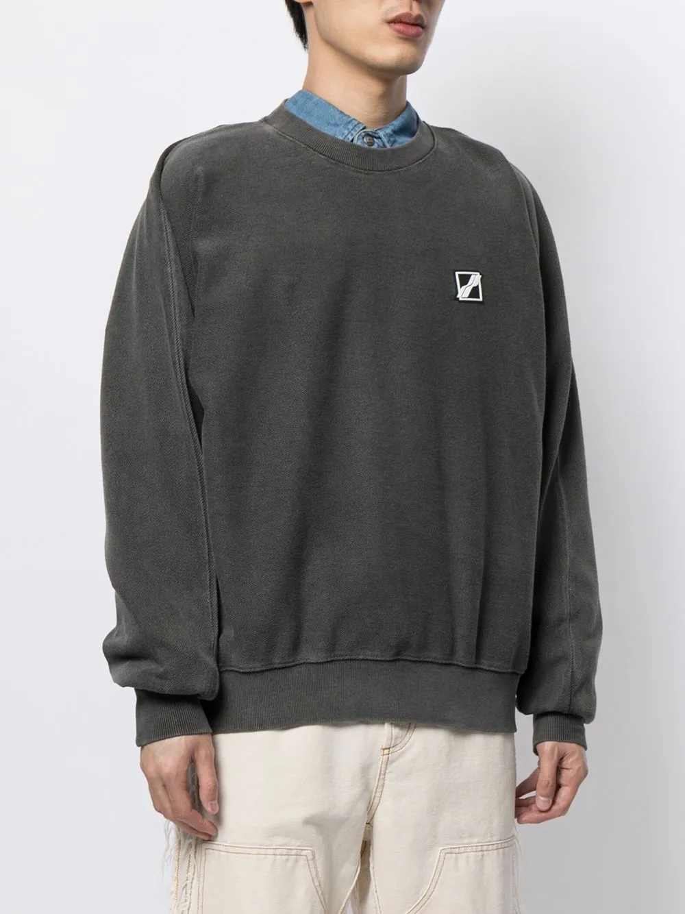 Chest Logo-Patch Sweatshirt