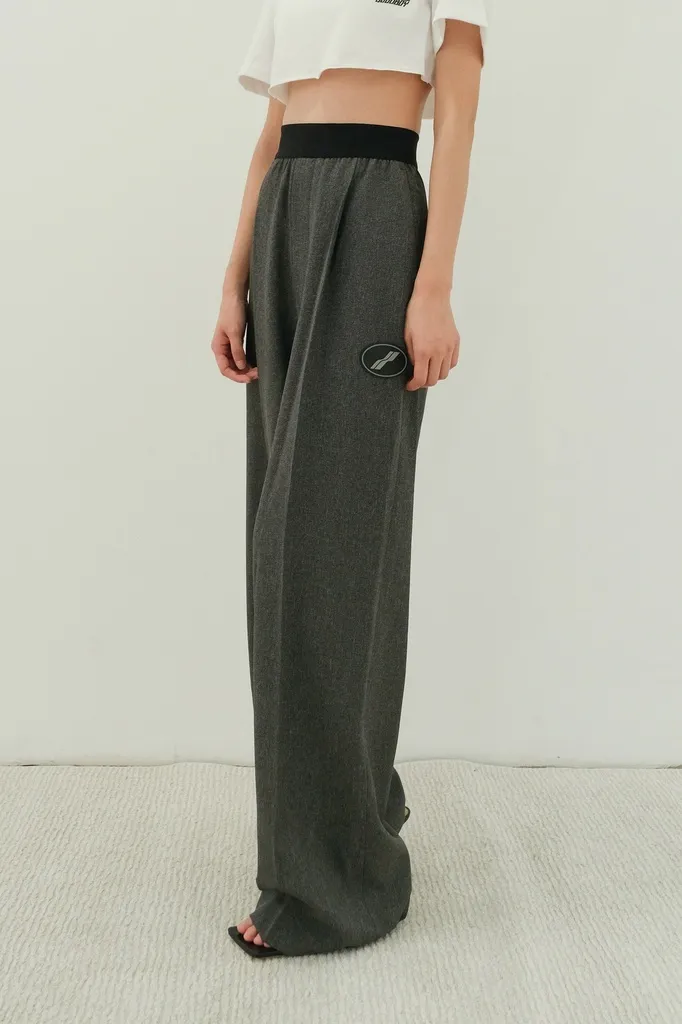 Wide-Legged Casual Pants